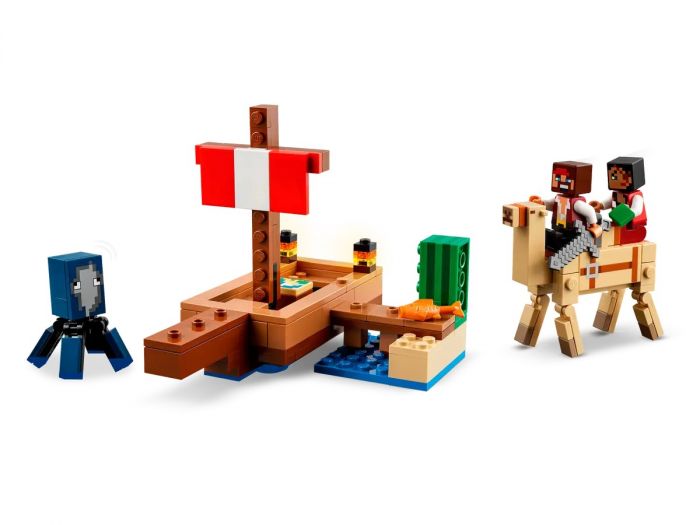 Конструктор LEGO Minecraft Подорож на піратському кораблі