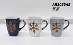 Чашка Ardesto Snowflake, 320мл, кераміка, в асортименті