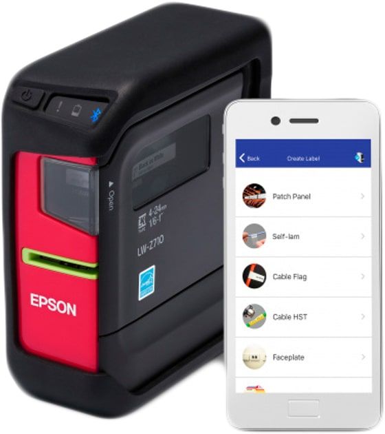 Принтер для друку наклейок Epson LabelWorks LW-Z710 BT