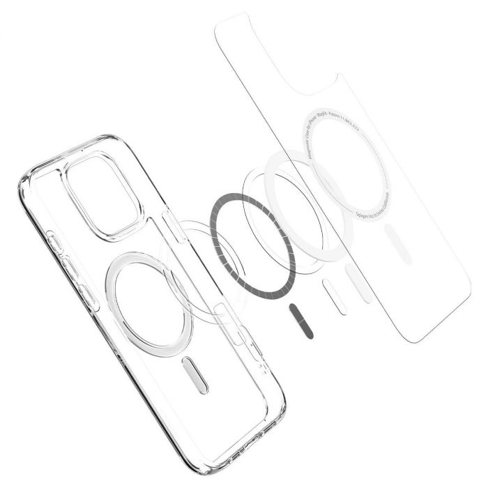 Чохол Spigen для iPhone 16 Pro Max, Ultra Hybrid MagFit, White