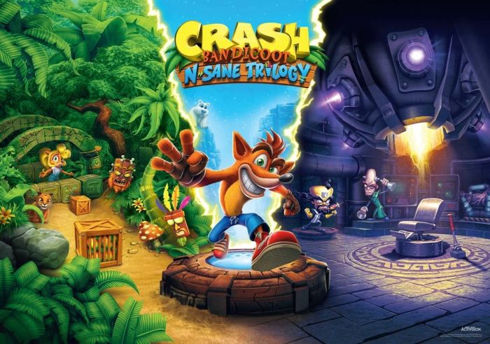 Пазл GoodLoot Crash Bandicoot N Sane Trilogy 1000 ел.