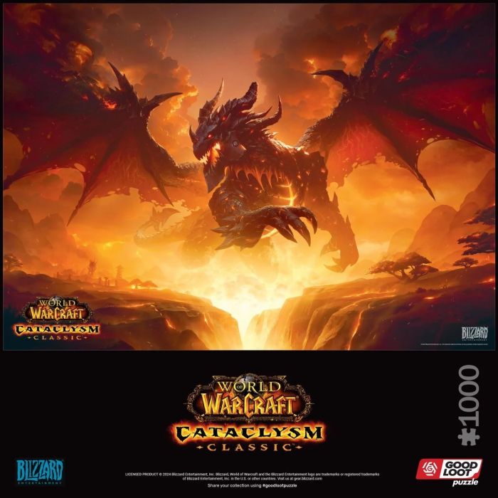 Пазл GoodLoot World of Warcraft Cataclysm Classic 1000 ел.