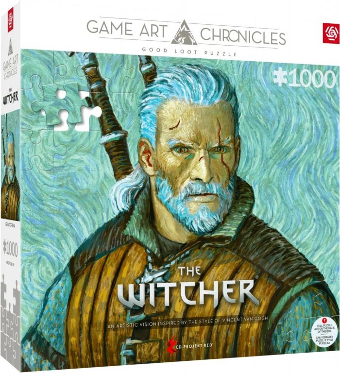 Пазл GoodLoot The Witcher Geralt of Rivia & Vincent van Gogh 1000 ел.