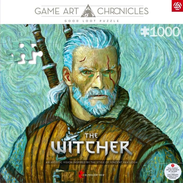 Пазл GoodLoot The Witcher Geralt of Rivia & Vincent van Gogh 1000 ел.