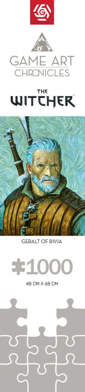 Пазл GoodLoot The Witcher Geralt of Rivia & Vincent van Gogh 1000 ел.
