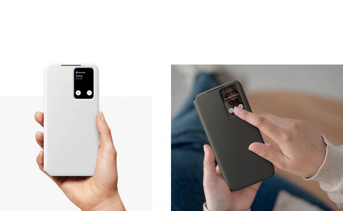 Чохол Samsung для Galaxy S24 FE (S721), Smart View Wallet Case, чорний