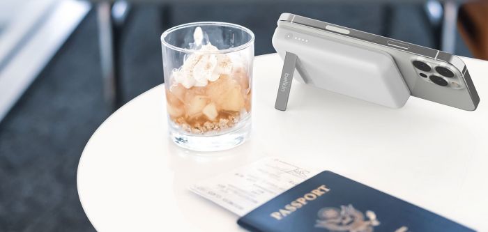 Акумулятор портативний літій-іонний Power Bank Belkin 5000мА·год, 7.5Вт, MagSafe, білий