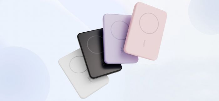 Акумулятор портативний літій-іонний Power Bank Belkin 5000мА·год, 7.5Вт, MagSafe, білий