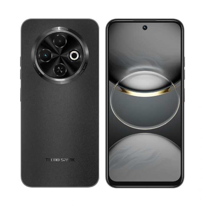 Смартфон TECNO Spark 30C (KL5n) 6.67" 8/256ГБ, 2SIM, 5000мА•год, Orbit Black