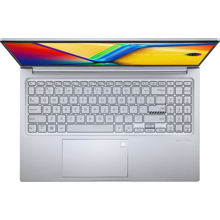 Ноутбук ASUS Vivobook 15 M1505YA-MA031 15.6" 2.8K OLED, AMD R7-7730U, 16GB, F1TB, UMA, noOS, Сріблястий