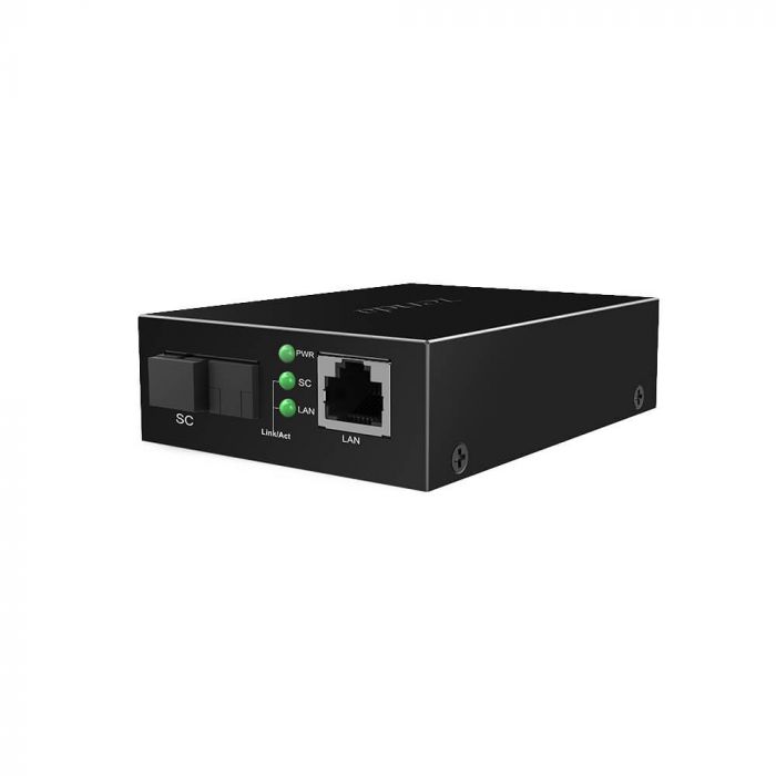 Медіаконвертер TENDA TFC100A 1xFE, 1x100BaseFX, SM, WDM, 20км, SC