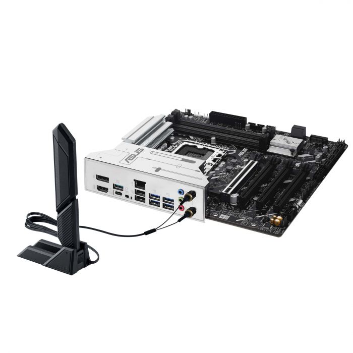 Материнcька плата ASUS PRIME Z890M-PLUS WIFI s1851 Z890 4xDDR5 M.2 HDMI DP Wi-Fi mATX