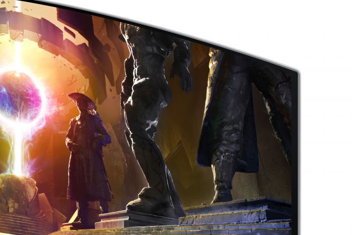 Монітор Samsung 34" Odyssey OLED G8 HDMI, DP, USB, Bluetooth, MM, OLED, 3440x1440, 0.3ms, HAS, FreeSync Premium Pro,  CURVED
