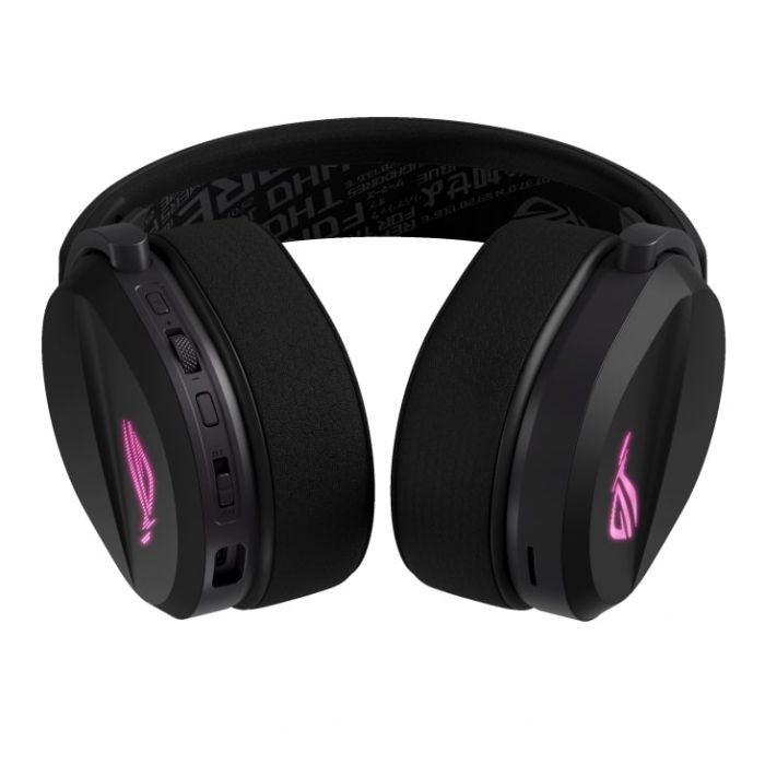 Гарнітура ігрова ASUS ROG Pelta, USB-A/BT/WL, RGB, 1.8м, чорний