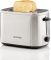 Тостер Gorenje 800Вт, підігрів, розморожування, пластик, сріблястий