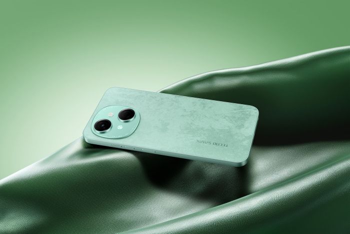 Смартфон TECNO Spark Go 1 (KL4) 6.67" 3/64ГБ, 2SIM, 5000мА•год, Magic Skeen Green