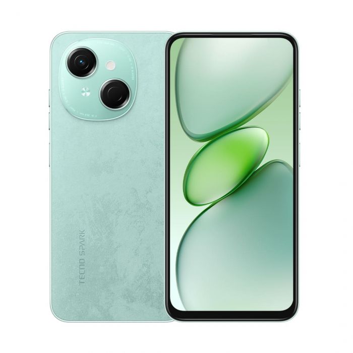 Смартфон TECNO Spark Go 1 (KL4) 6.67" 3/64ГБ, 2SIM, 5000мА•год, Magic Skeen Green