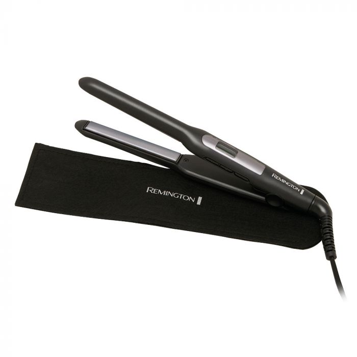 Випрямляч Remington PRO-Ceramic Extra Slim, темп.режимов-9, 150-230С, чохол, дісплей, кераміка, чорний