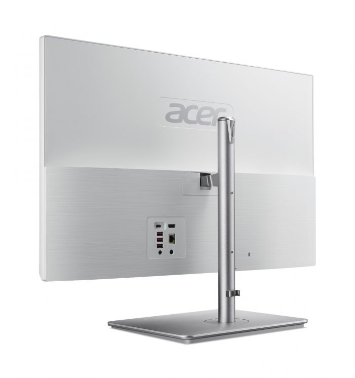 Комп'ютер персональний моноблок Acer Aspire C27-195ES 27" FHD Intel U5-125U, 16GB, F512GB, UMA, WiFi, 3р, без ОС, сірий