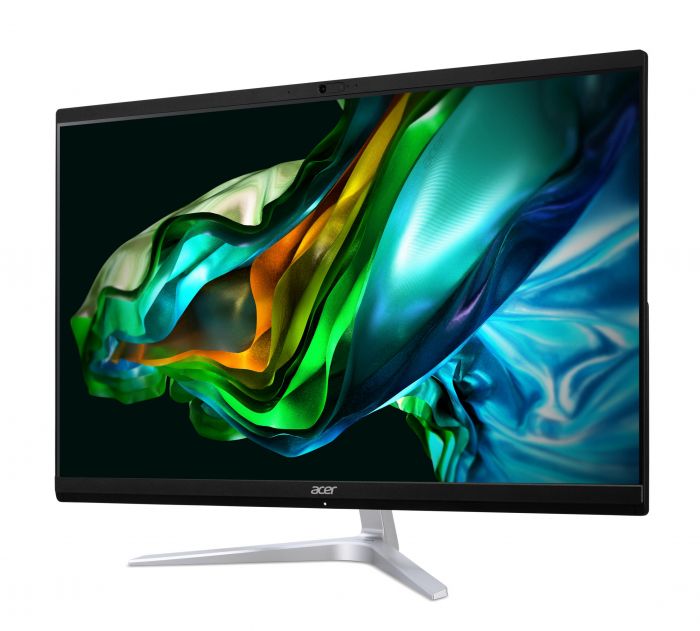 Комп'ютер персональний моноблок Acer Aspire C27-1851 27" FHD Intel i7-1360P, 32GB, F1TB, UMA, Wi-Fi, кл+м, без ОС, чорний
