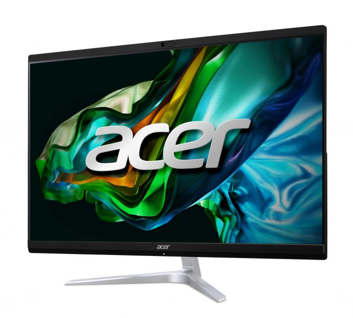 Комп'ютер персональний моноблок Acer Aspire C27-1851 27" FHD Intel i7-1360P, 32GB, F1TB, UMA, Wi-Fi, кл+м, без ОС, чорний