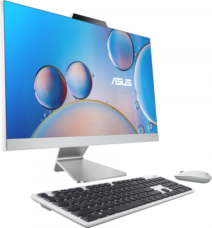 Комп'ютер персональний моноблок ASUS A3402WVAK-WPC0950 23.8" FHD AG, Intel 5-120U, 16GB, F512GB, UMA, WiFi, кл+м, без ОС, білий
