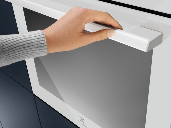 Духова шафа Electrolux електрична, 65л, A, дисплей, конвекція, телескопічні напрямні, білий