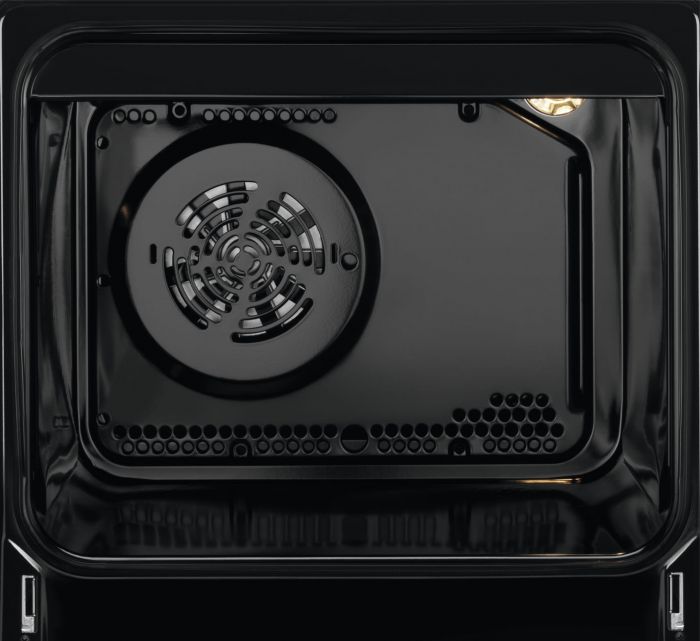 Плита Electrolux комбінована, 58л, 50x60см, конвекція, пара, чорний