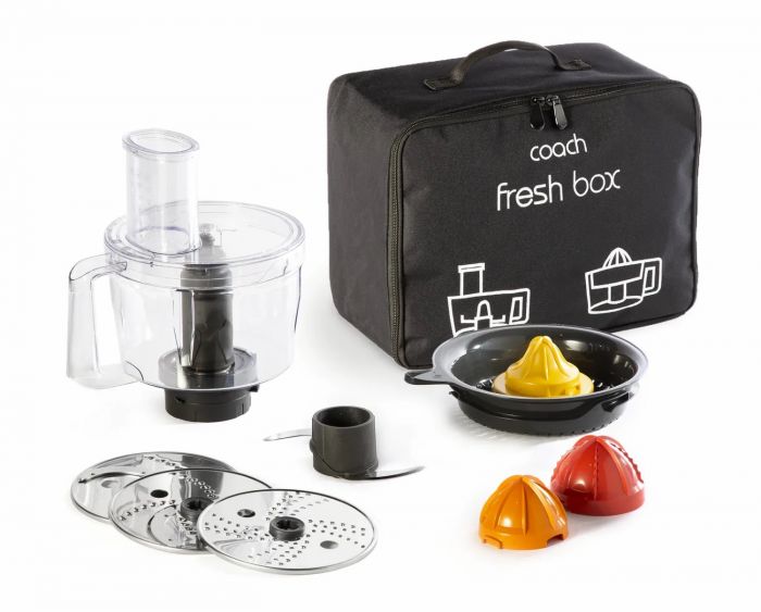 Набір аксесуарів 5 в 1 Tefal Coach Fresh Box для кухонної машини I Coach Touch XF652038