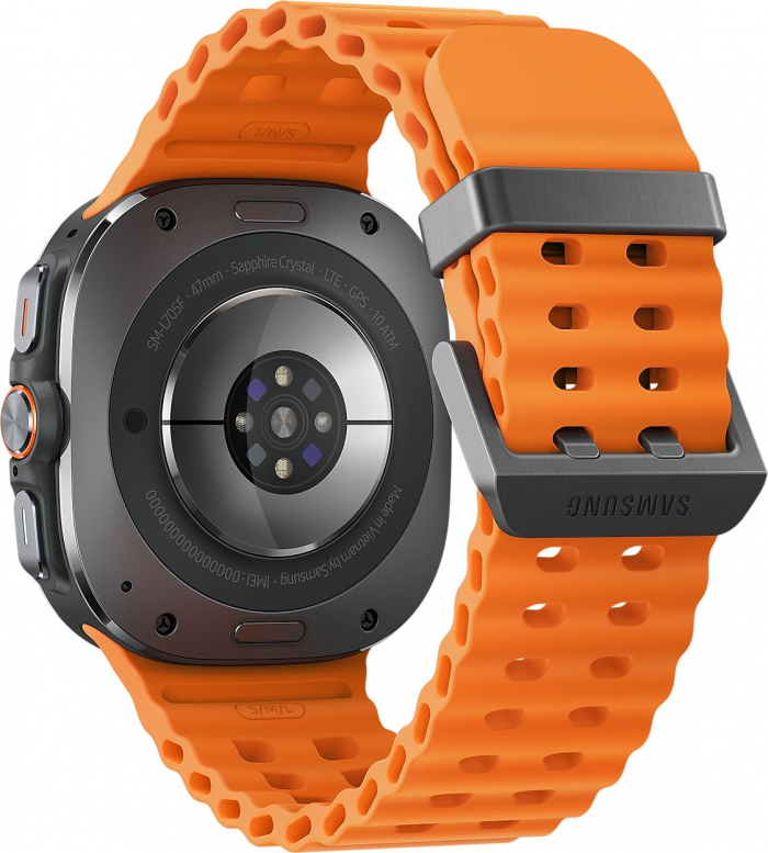 Смарт-годинник Samsung Galaxy Watch Ultra 47мм LTE (L705) 1.47", 480x480, sAMOLED, BT 5.3, NFC, 2/32ГБ, сірий титановий