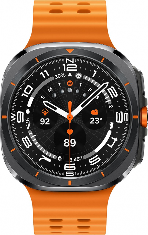 Смарт-годинник Samsung Galaxy Watch Ultra 47мм LTE (L705) 1.47", 480x480, sAMOLED, BT 5.3, NFC, 2/32ГБ, сірий титановий