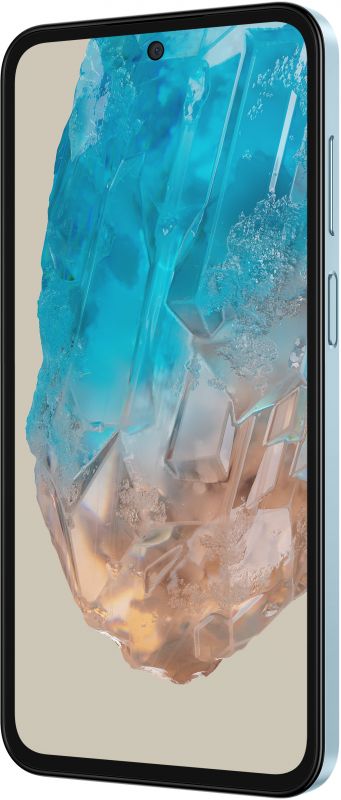 Смартфон Samsung Galaxy M35 5G (M356) 6.6" 6/128ГБ, 2SIM, 6000мА•год, синій світлий