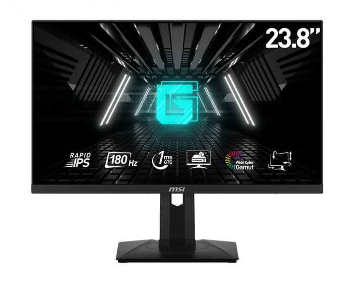 Монітор MSI 23.8" G244PF-E2 2xHDMI, DP, Audio, IPS, 180Hz, 1ms, sRGB 118%, AdaptiveSync, Pivot