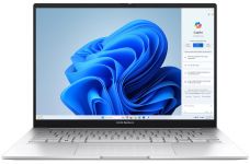 Ноутбук ASUS Zenbook 14 UX3405MA-QD054W 14" FHD OLED, Intel Ultra 7 155H, 16GB, F1TB, UMA, Win11, Сріблястий