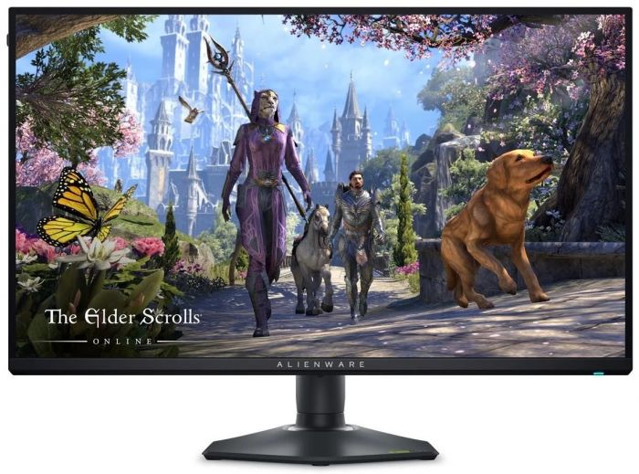 Монітор DELL 27" AW2725QF 2xHDMI, DP, USB, IPS, 3840x2160, 180Hz, 0.5ms, DCI-P3 95%, G-SYNC, AdaptiveSync, Pivot, HDR 600