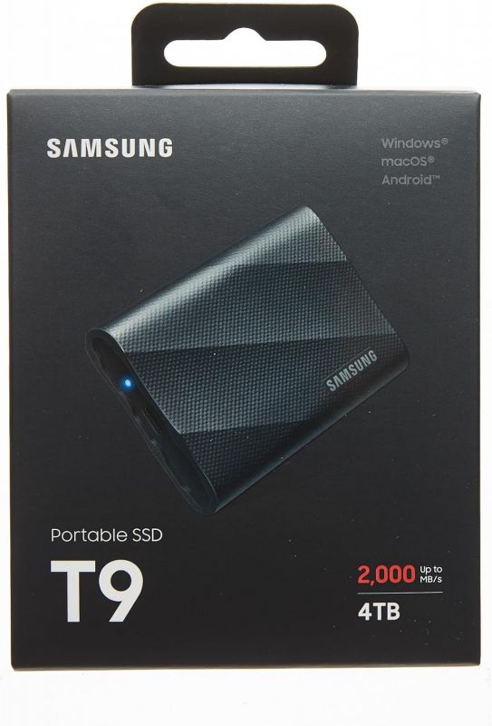 Портативний SSD Samsung 4TB USB 3.2 Gen 2 Type-C T9 Shield