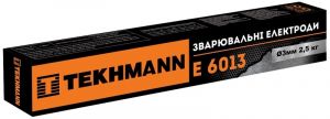Електроди зварювальні Tekhmann E 6013 d 3мм 2.5кг