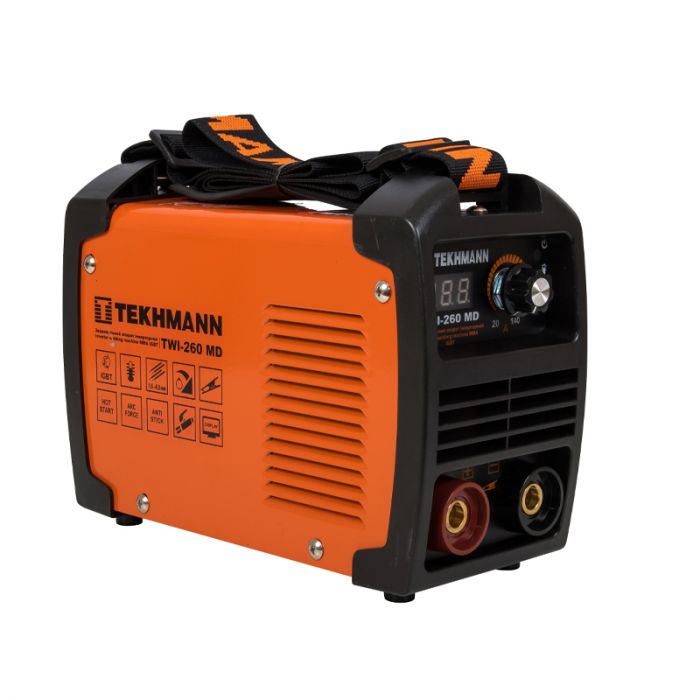 Зварювальний апарат інверторний Tekhmann TWI-260 MD 140А 5.2кВт 170-270В 4кг