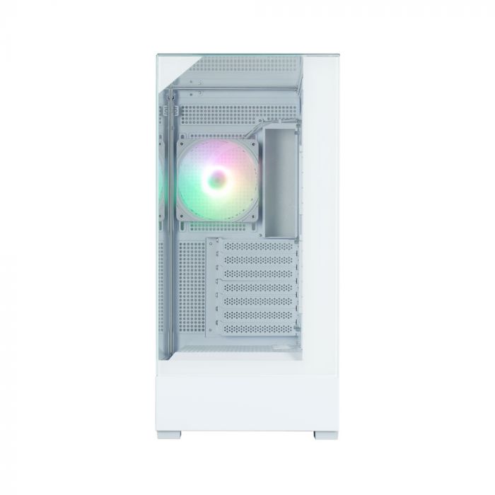 Корпус Zalman P40 Prism без БЖ, 2xUSB3.0, 1xUSBType-C, 1x120мм ARGB, VGA 420мм, LCS ready, TG 3x Panels, ATX, білий