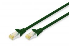 Патч-корд DIGITUS CAT 6а SF-UTP, 20м, AWG 26/7, Cu, LSZH, зелений