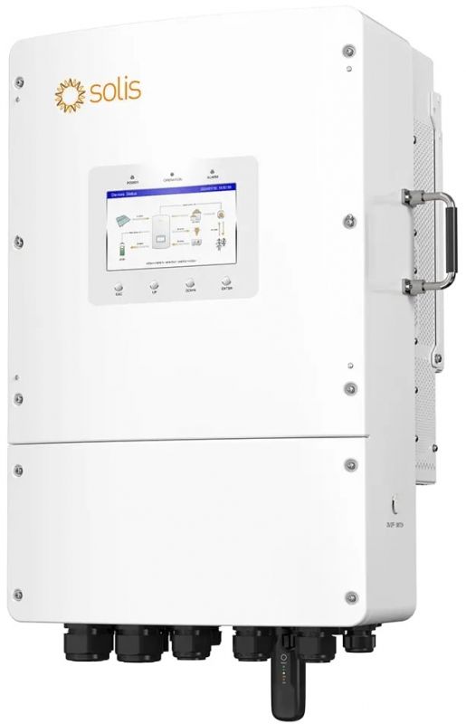 Гібридний інвертор трифазний Solis S6 15кВт, 2xMPPT, DC, для LV Batteries