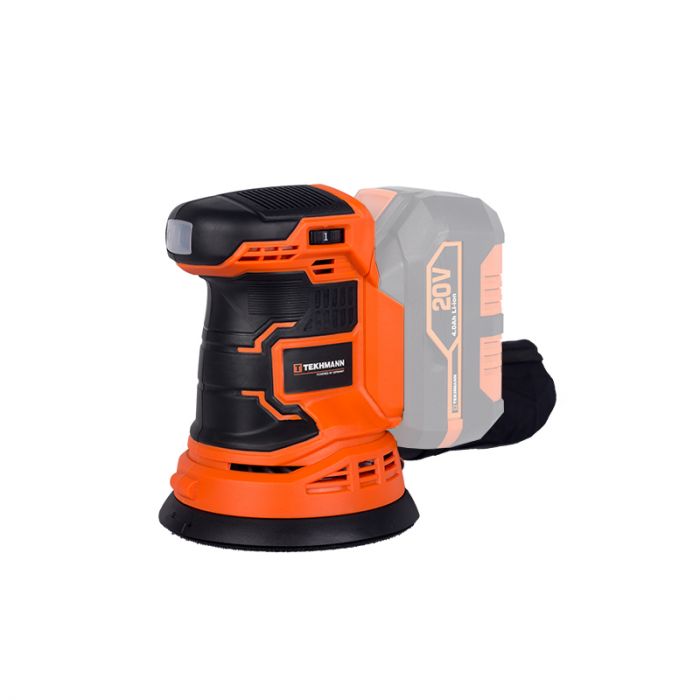 Шліфмашина ексцентрикова акумуляторнаTekhmann TCOS-125/i20 20В 125мм 0-9000об/хв без АКБ та ЗП