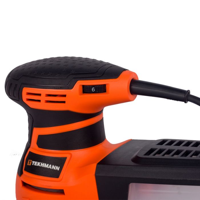 Шліфмашина ексцентрикова Tekhmann TOS-1245 450Вт 125мм 300-13000об/хв 1.7кг