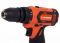 Шурупокрут-дриль акумуляторний Tekhmann TCD-12 QC Li v2.0 12В 2х2А·год 28Нм 0-400·1500об/хв 1кг кейс