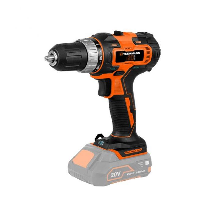 Шурупокрут-дриль акумуляторний Tekhmann TCD-35/i20 20В 35Нм 0-400·1400об/хв без АКБ та ЗП
