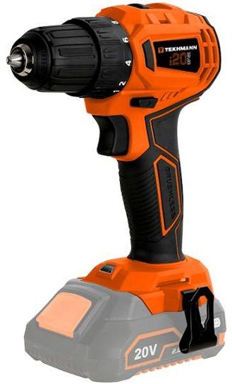 Шурупокрут-дриль акумуляторний Tekhmann TCD-40/i20 BS 20В 40Нм 0-400·1400об/хв без АКБ та ЗП