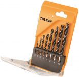 Набір свердел по дереву Tolsen, 8шт, 3-10мм, кейс