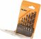 Набір свердел по дереву Tolsen, 8шт, 3-10мм, кейс