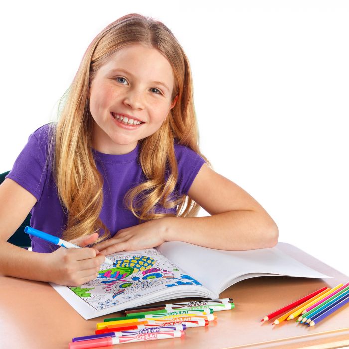 Маркери легкозмивні Cra-Z-Art тонкі кінчики, 20шт