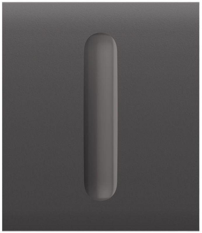 Кнопка центральна для одноклавішного вимикача димера Ajax CenterButton Dimmer 1-gang 2-way for LightSwitch, Jeweler, бездротовий, grey